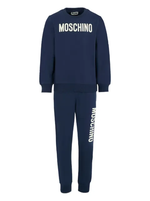 Moschino Kids logo-print tracksuit