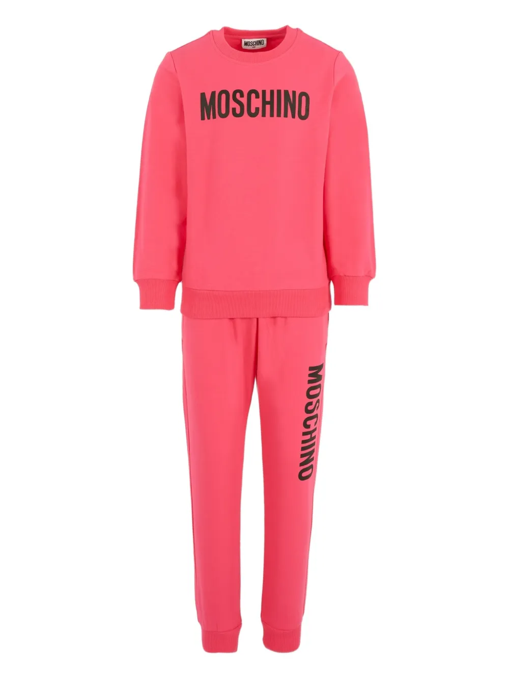 Moschino Kids logo-print tracksuit | Pink | Image 1