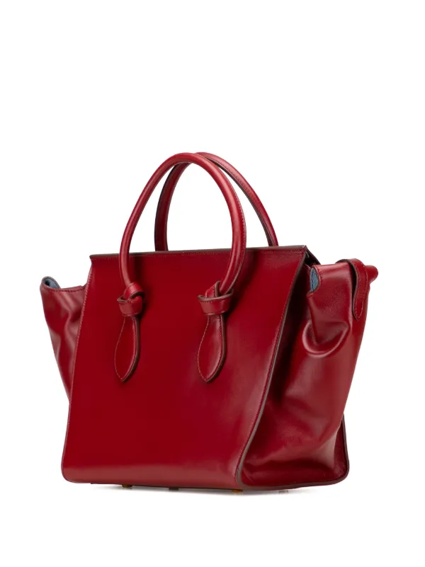 Celine Pre-Owned 2014 スモール レザー タイ トートバッグ | レッド 