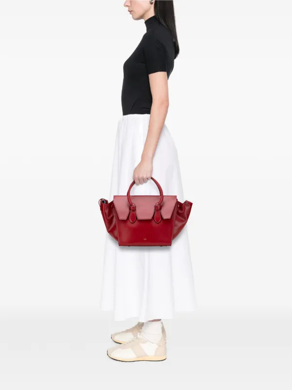 Celine Pre-Owned 2014 スモール レザー タイ トートバッグ | レッド 