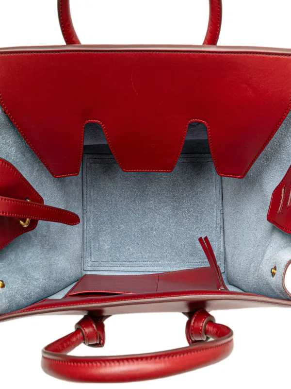 Celine Pre-Owned 2014 スモール レザー タイ トートバッグ | レッド 