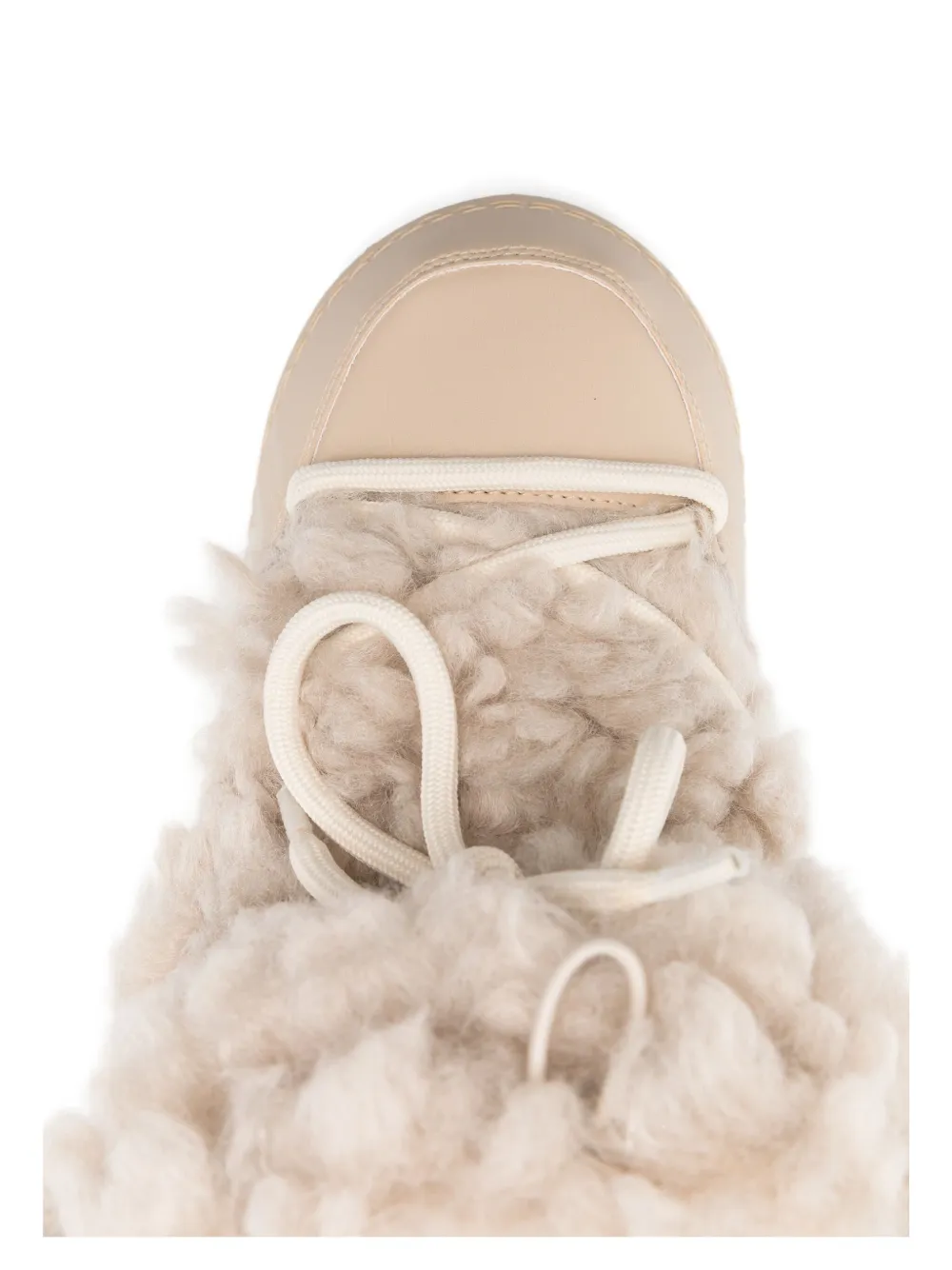 Inuikii Mountain Teddy Lace-up Boots In Neutral