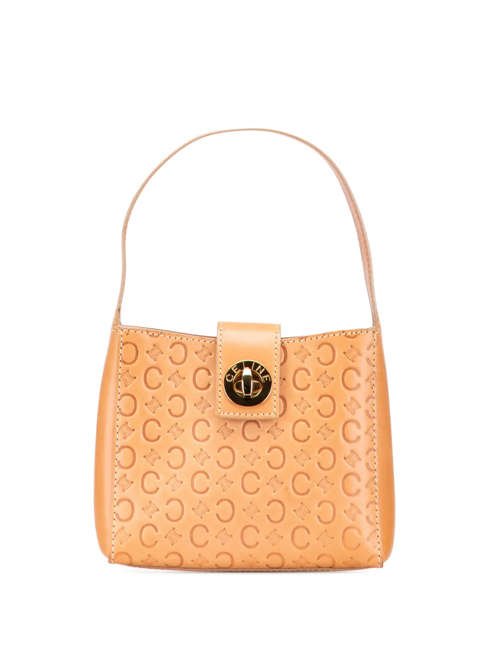 Céline Pre-Owned 2001-2025 C Macadam Leather handbag - ブラウン Céline Pre-Owned 2001-2025 C Macadam Leather handbag - ブラウン
