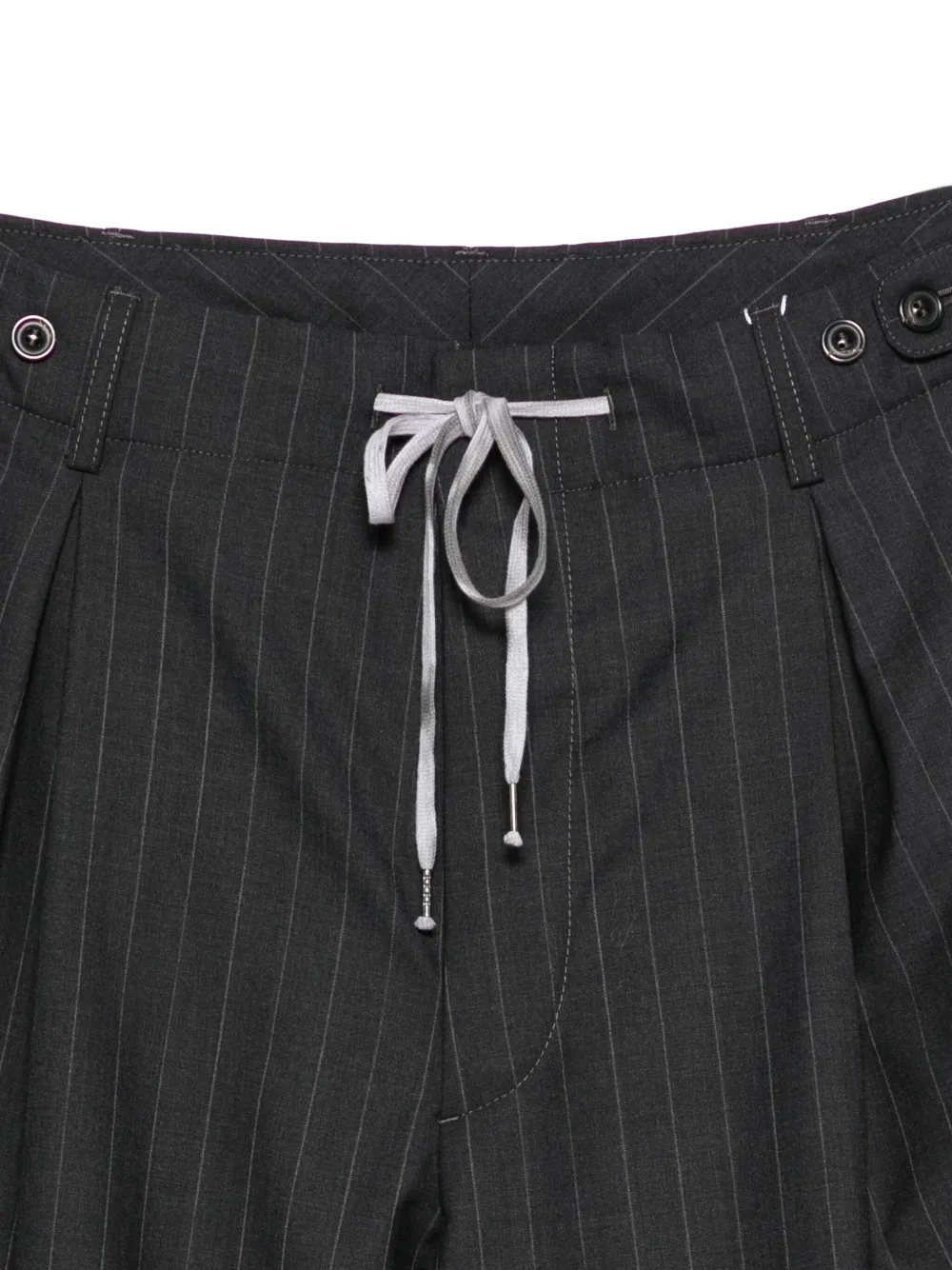 Maison Margiela Broek met trekkoord Grijs