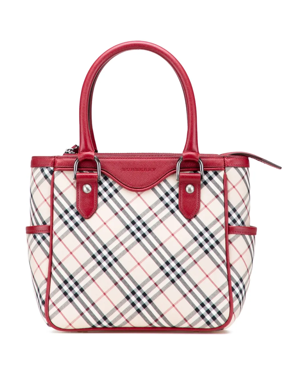 Burberry Pre-Owned 2000-2017 Nova Check Canvas handbag - ブラウン Burberry Pre-Owned 2000-2017 Nova Check Canvas handbag - ブラウン