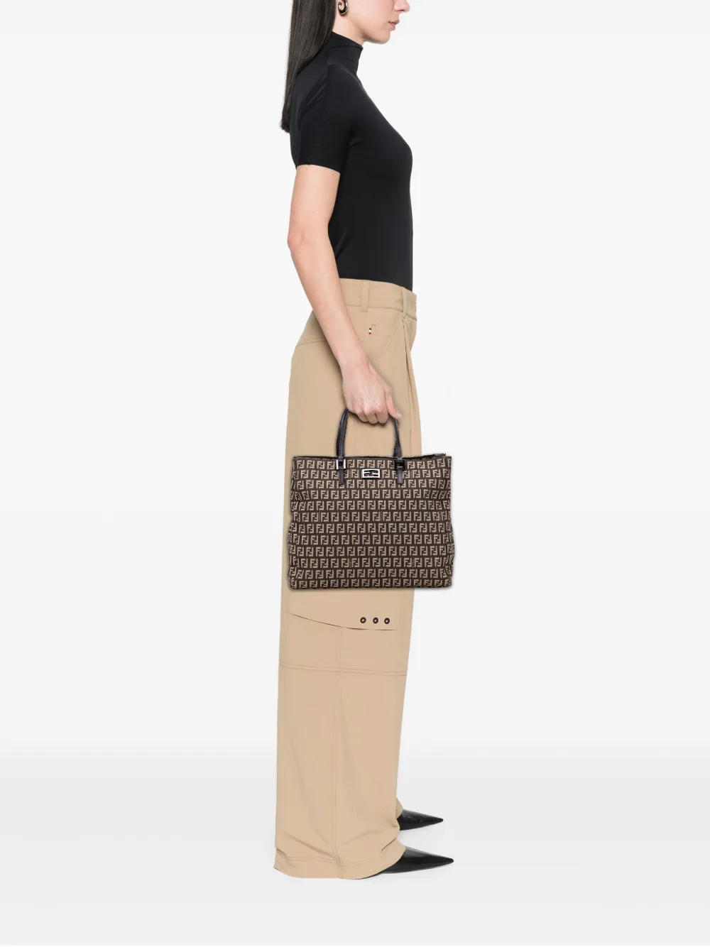 Fendi Pre-Owned 2000-2010 Zucchino Canvas tote bag | Pre-Owned | Image 2