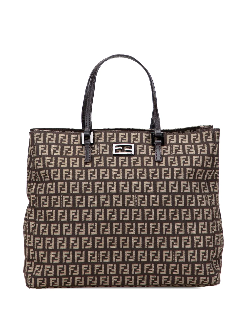 Fendi Pre-Owned 2000-2010 Zucchino Canvas tote bag - ブラウン Fendi Pre-Owned 2000-2010 Zucchino Canvas tote bag - ブラウン