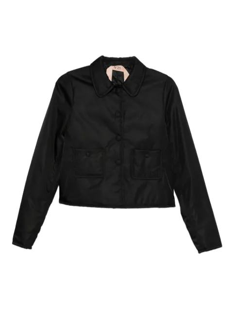 Nº21 patch-pocket collared jacket