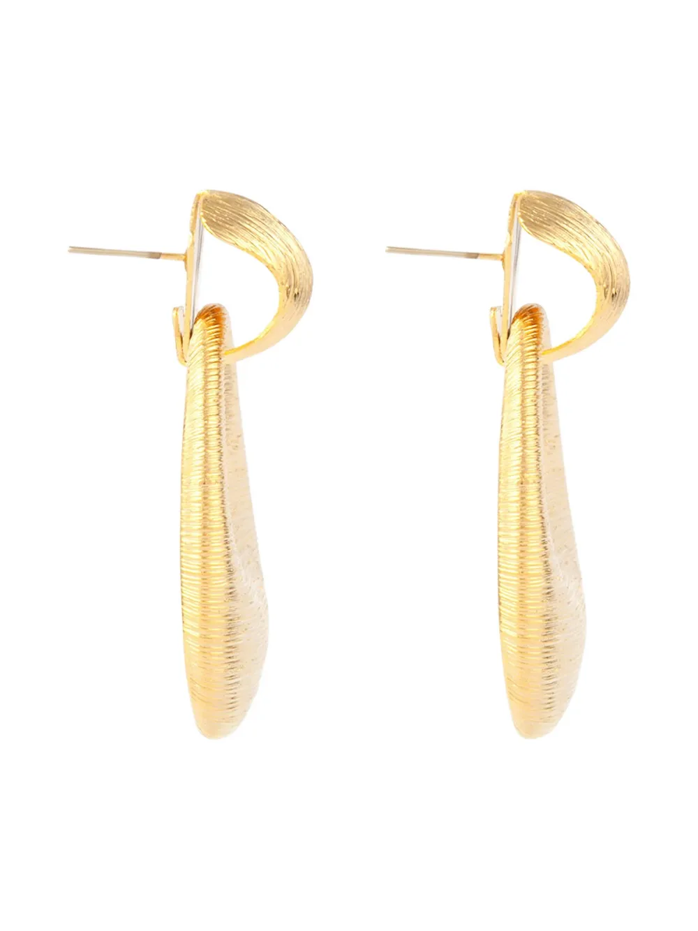 Susan Caplan Vintage 1980s door-knocker earrings | Image 2