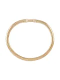 Susan Caplan Vintage 1980s textured flex necklace - Gold