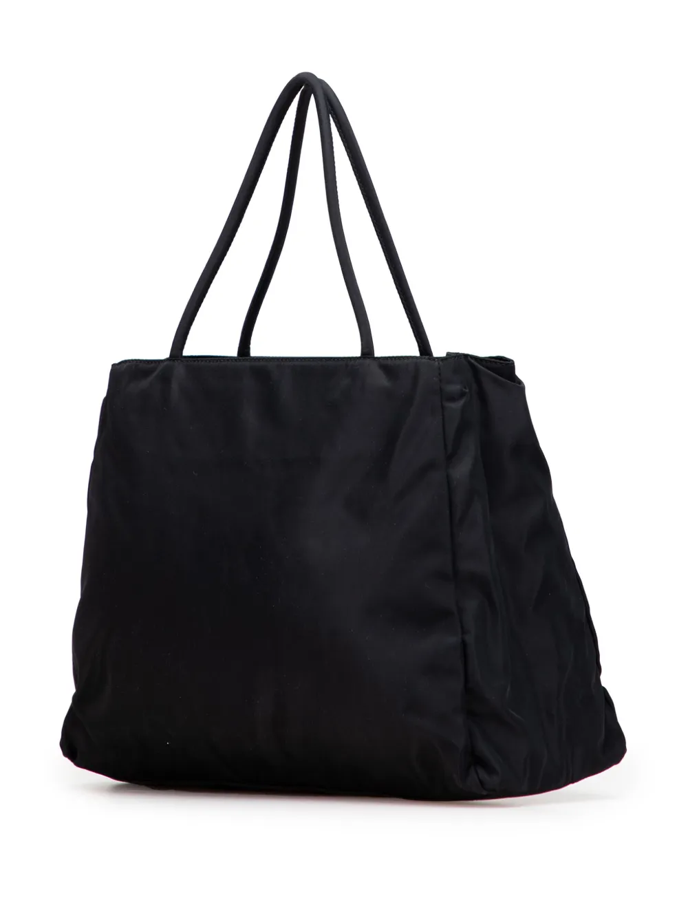 Pre-owned Prada 2000-2013 Tessuto City Tote Bag In Black