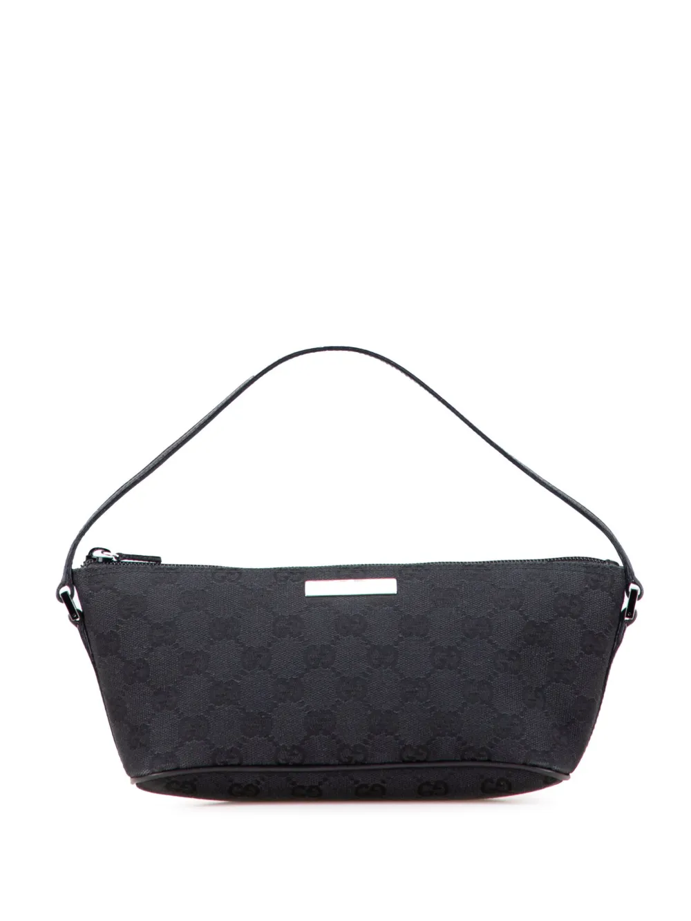 Gucci Pre-Owned 2000-2015 GG Canvas Boat shoulder bag - ブラック Gucci Pre-Owned 2000-2015 GG Canvas Boat shoulder bag - ブラック