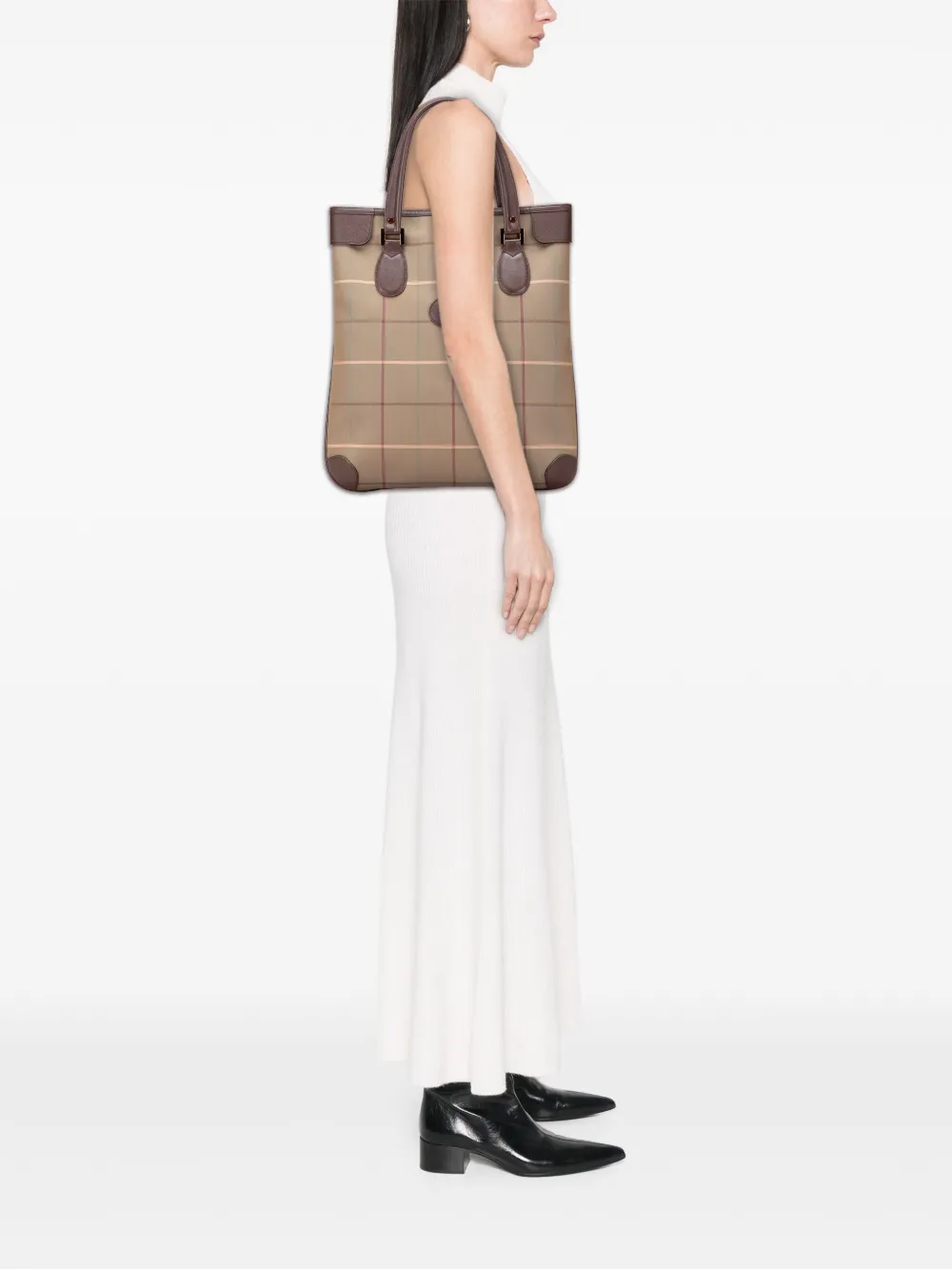 Burberry Pre-Owned 20th Century Vintage Check Canvas tote bag | Pre-Owned | Image 2