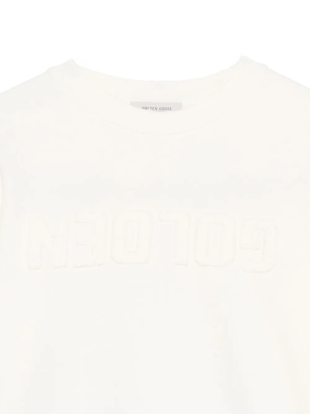 Golden Goose Kids Sweater met geborduurd logo Wit