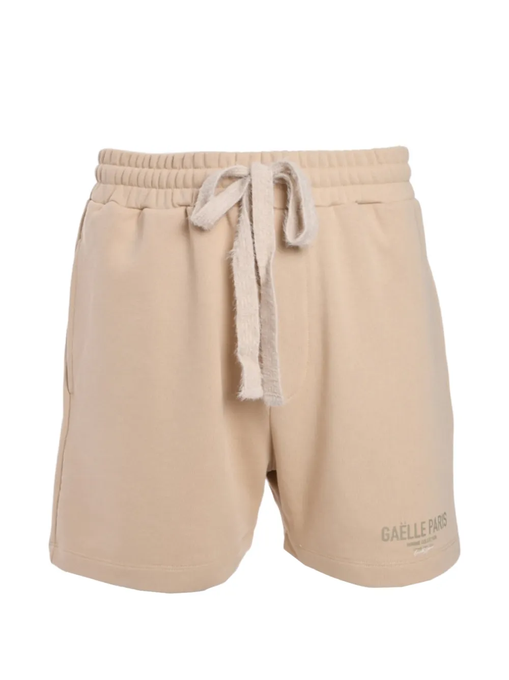Gaelle drawstring track shorts - Toni neutri