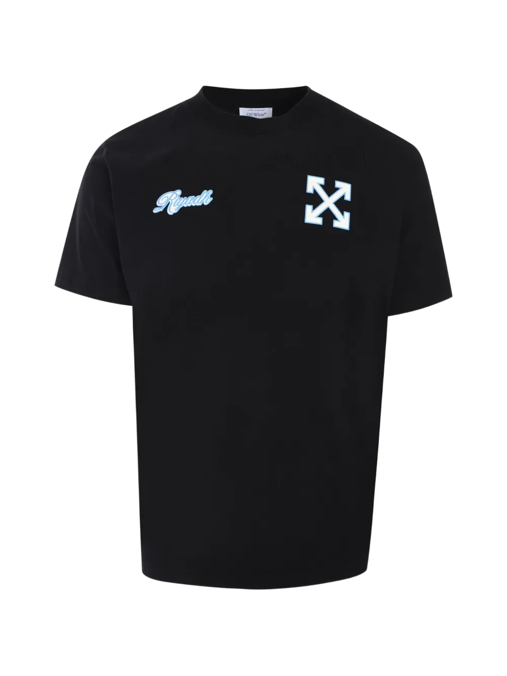 Off-white Riyadh Graphic T-shirt In Black