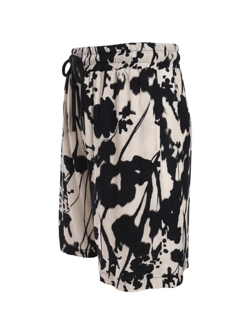 Gaëlle Paris Bermuda shorts met bloemenprint Beige