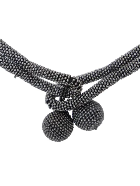 Fabiana Filippi beaded knot necklace