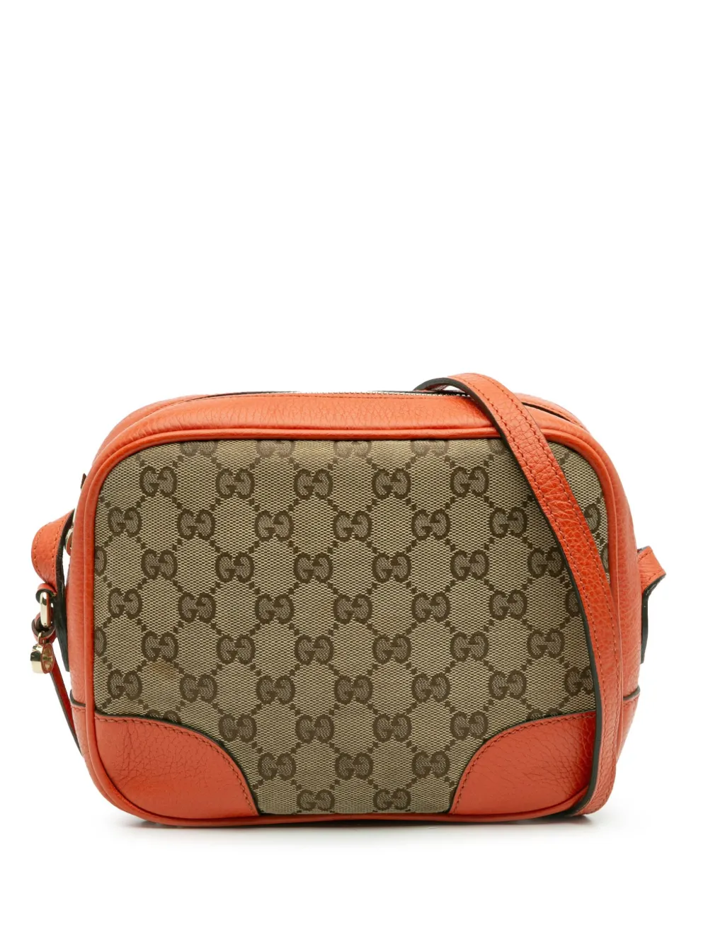 Gucci Pre-Owned 2016-2025 GG Canvas Bree crossbody bag - ブラウン Gucci Pre-Owned 2016-2025 GG Canvas Bree crossbody bag - ブラウン