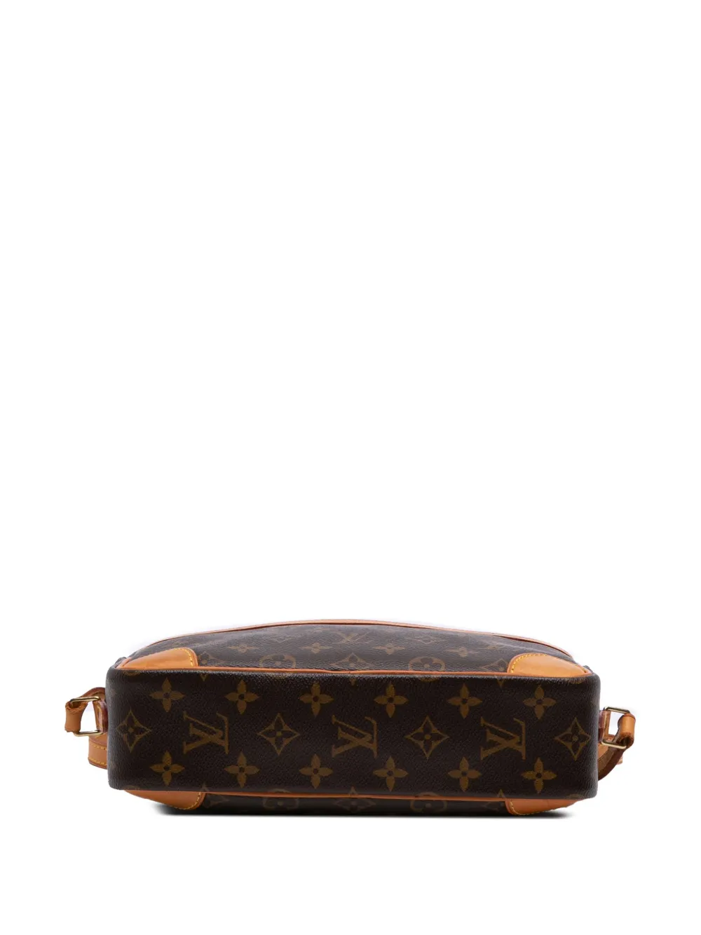 Pre-owned Louis Vuitton 2007 Monogram Trocadero 27 Crossbody Bag In Brown
