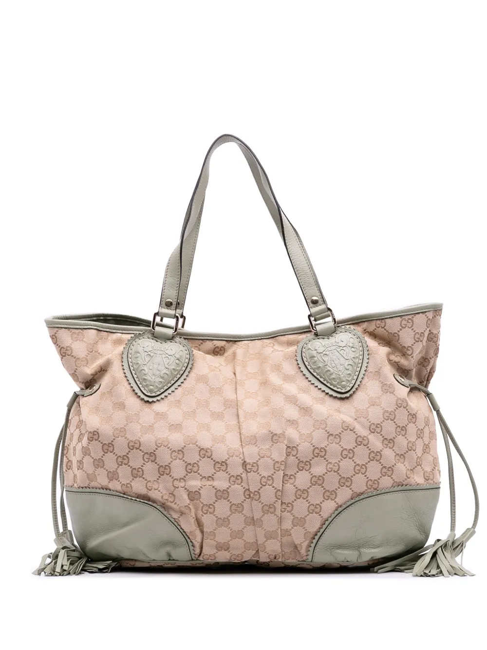 Gucci Pre-Owned 2016-2025 Large GG Canvas Tribeca tote bag - ブラウン Gucci Pre-Owned 2016-2025 Large GG Canvas Tribeca tote bag - ブラウン