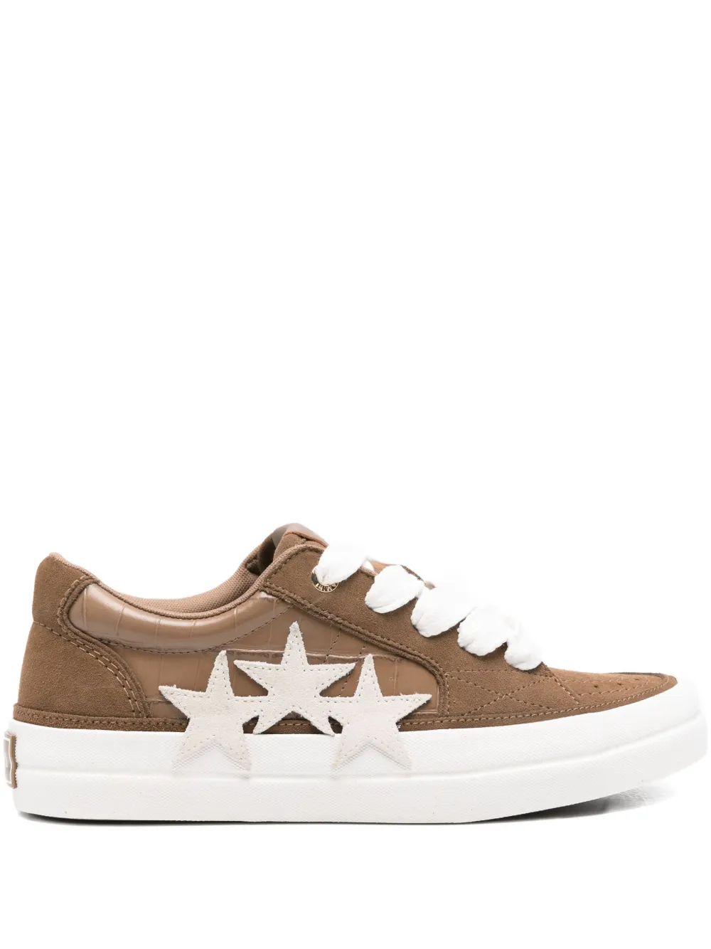 AMIRI star-embellished suede trainers | Brown | Image 1