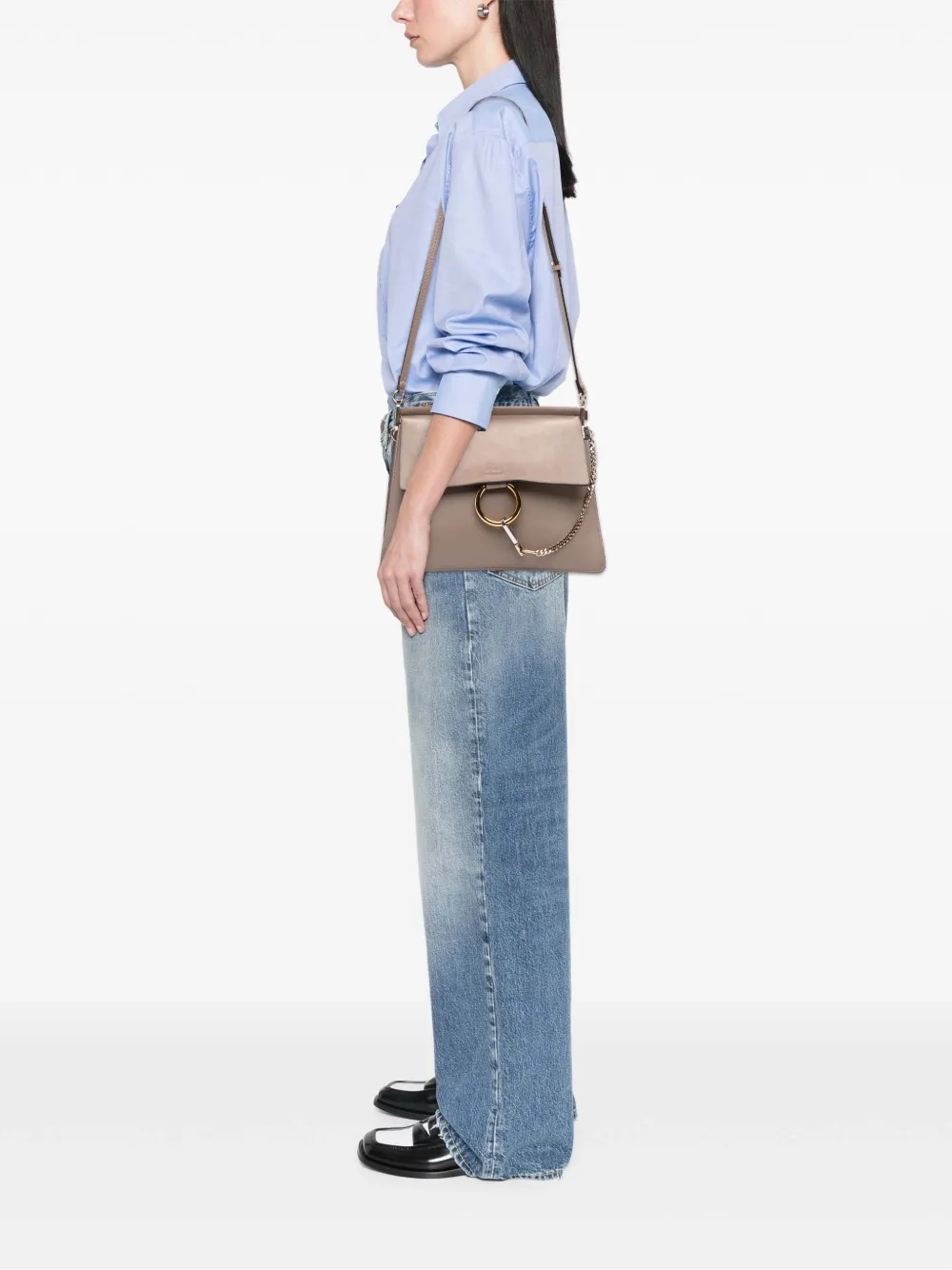 Chloé Pre-Owned 2002-2025 Medium Leather Faye shoulder bag | Pre-Owned | Image 2