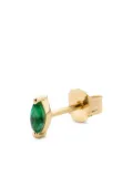 We by WHITEbIRD 18K yellow gold Marquise Emerald Earring