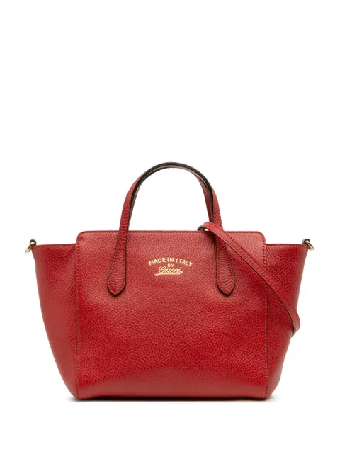 Gucci Pre-Owned 2016-2025 Mini Leather Swing satchel