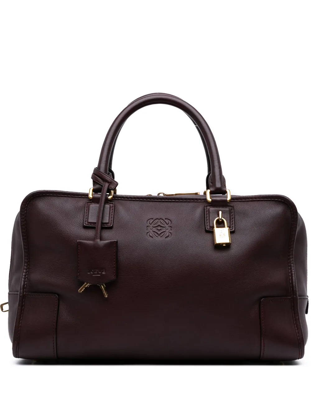 Loewe Pre-Owned 2012 Leather Amazona 36 handbag - レッド Loewe Pre-Owned 2012 Leather Amazona 36 handbag - レッド