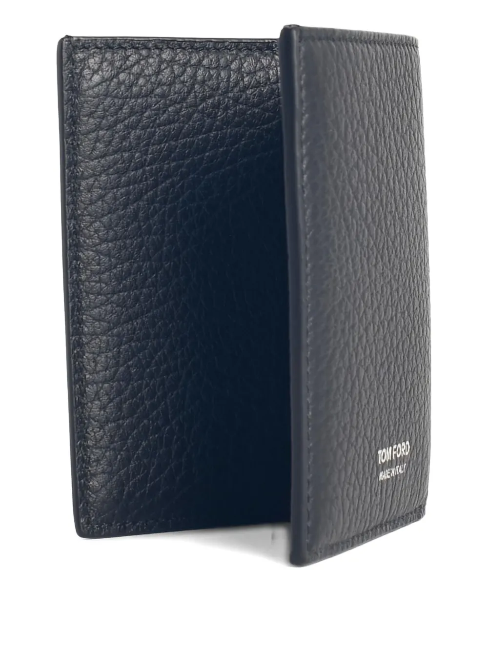 Tom Ford Elongated T Line Card Holder Accessories In Black