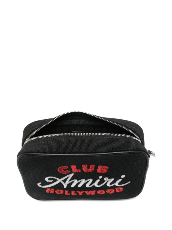 AMIRI Club Amiri Camera Bag | Black | FARFETCH