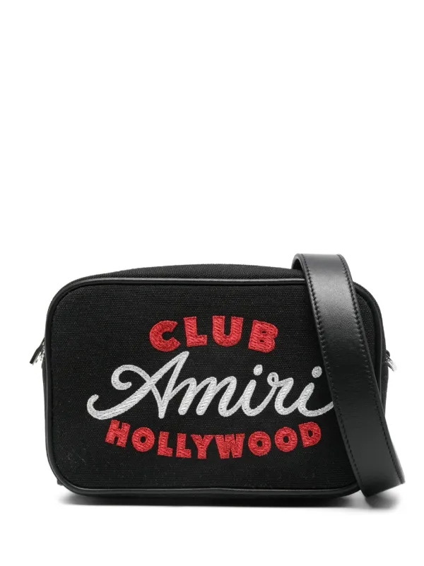 AMIRI Club Amiri Camera Bag | Black | FARFETCH