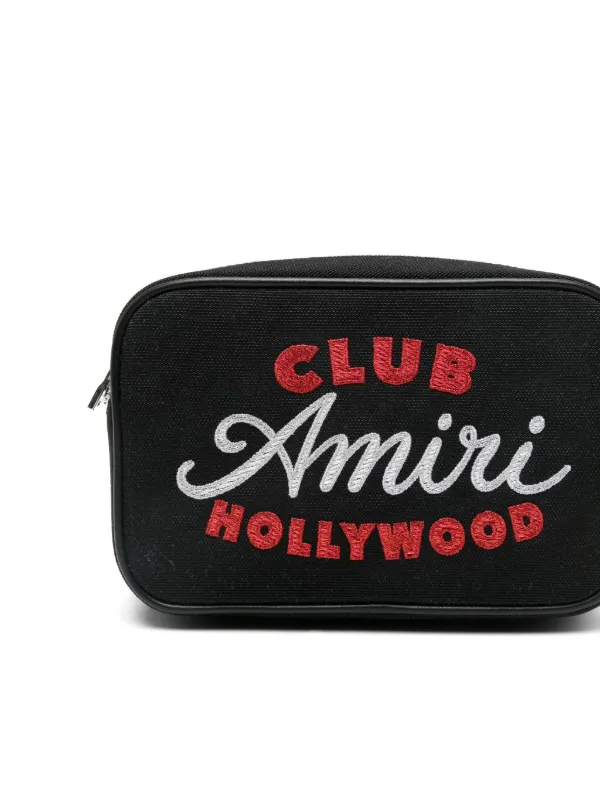 AMIRI Club Amiri Camera Bag | Black | FARFETCH