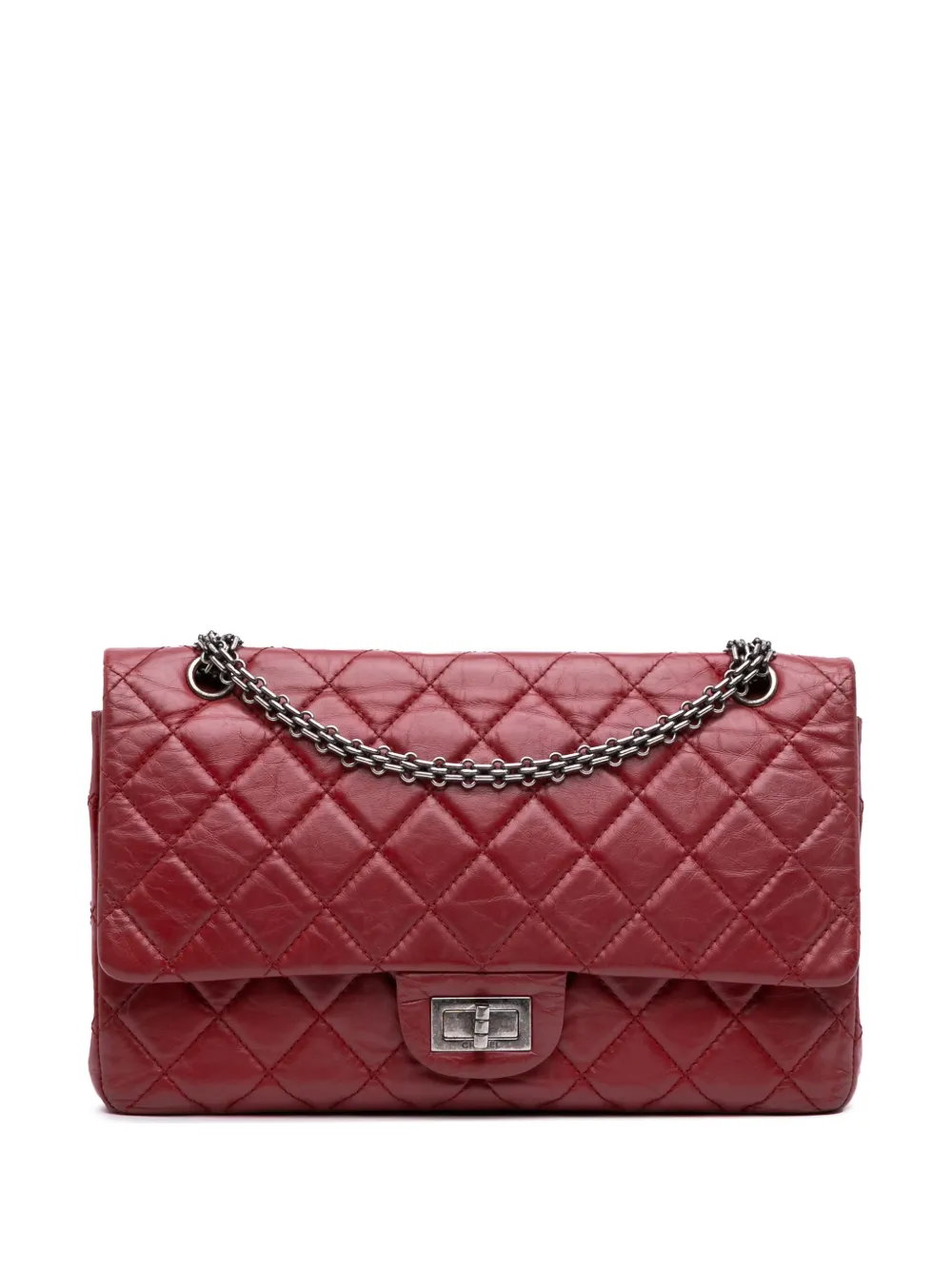 CHANEL Pre-Owned 2012 Reissue 2.55 Aged Calfskin Double Flap 227 CHANEL Pre-Owned 2012 Reissue 2.55 Aged Calfskin Double Flap 227