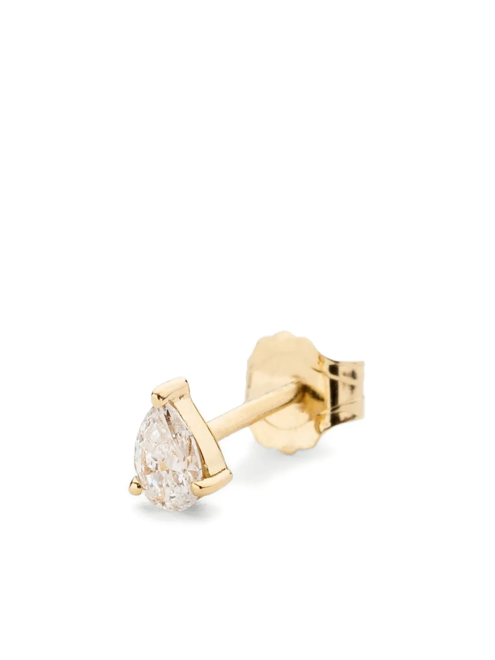 We by WHITEbIRD 18K yellow gold Pear diamond earring - ゴールドトーン We by WHITEbIRD 18K yellow gold Pear diamond earring - ゴールドトーン