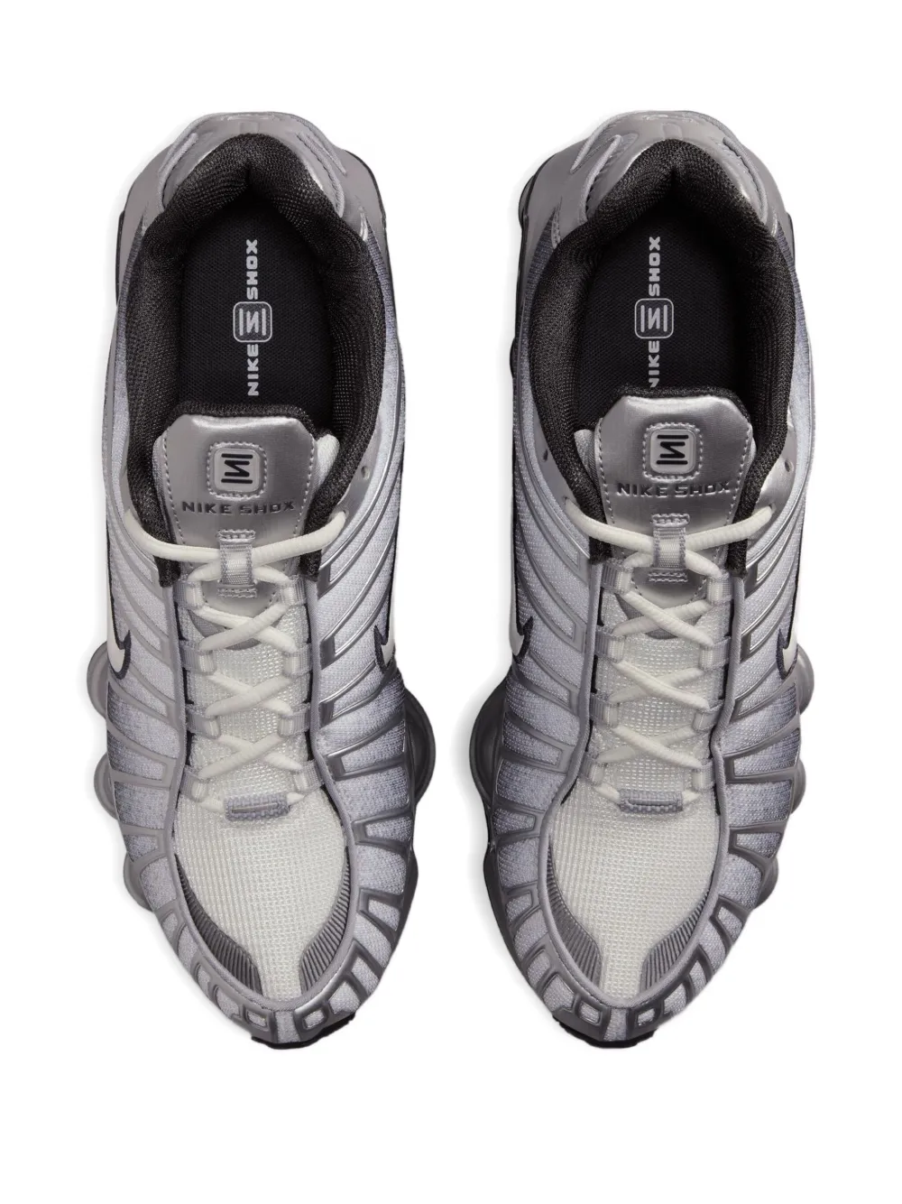 Nike Shox TL metallic sneakers Grey