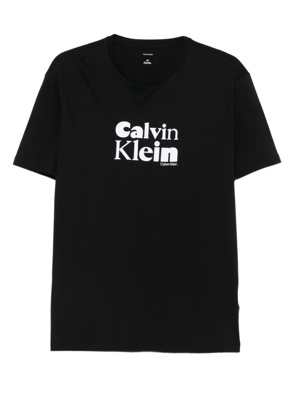 Calvin Klein logo-print T-shirt | Black | Image 1