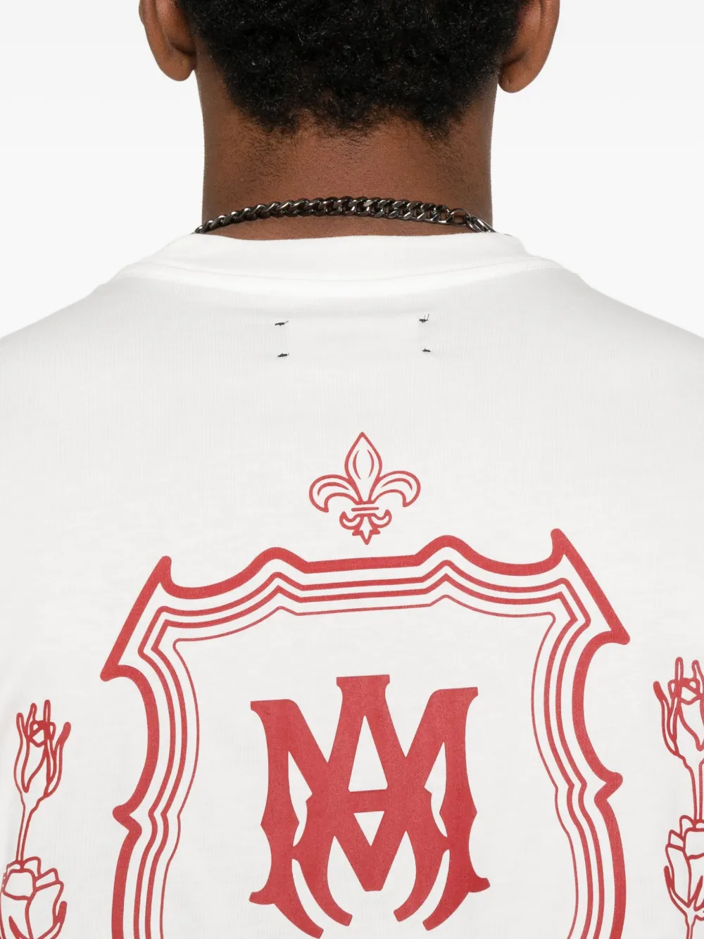 AMIRI T-shirt verfraaid met kristallen Wit