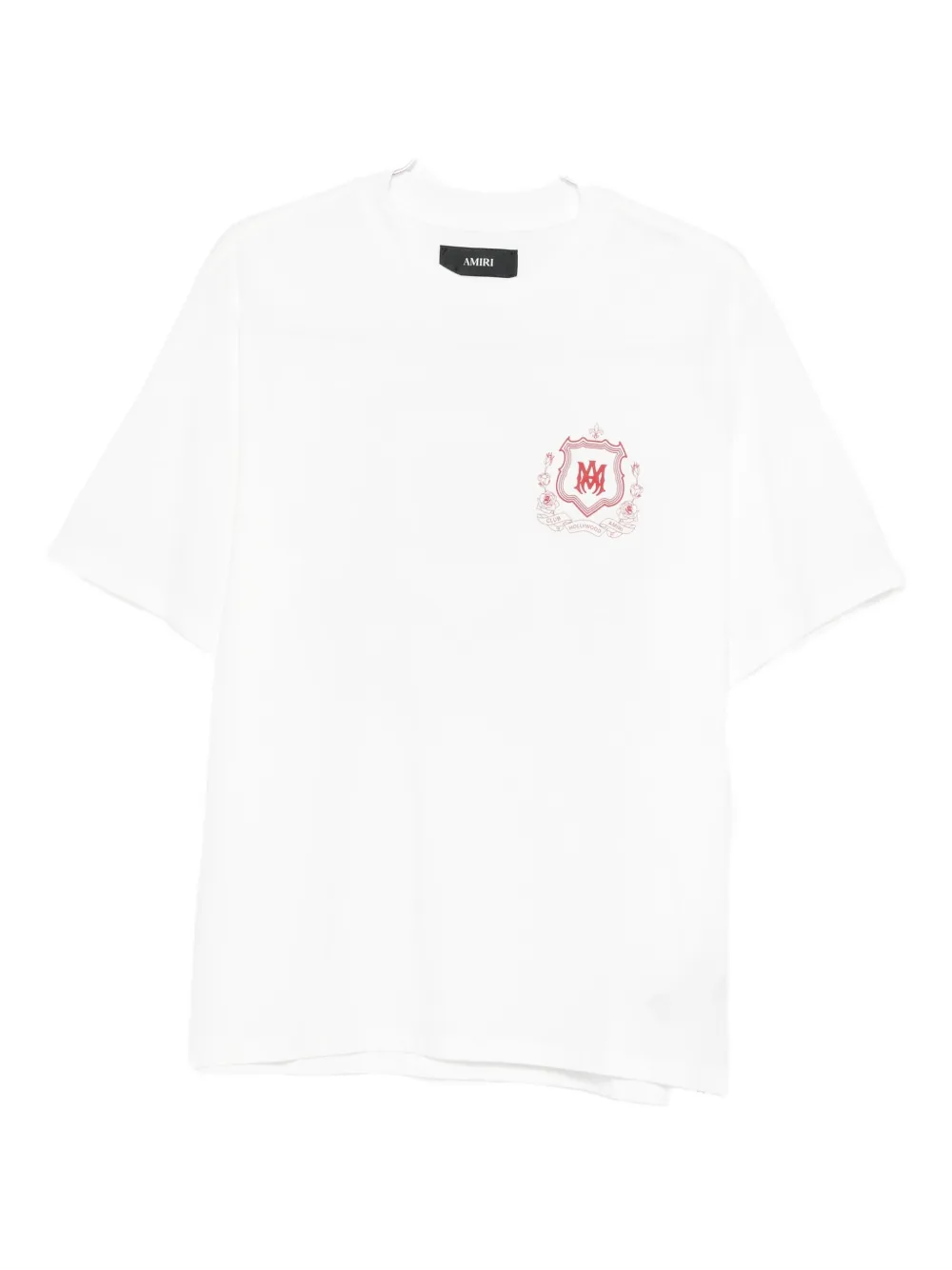 AMIRI crest-embellished T-shirt - Bianco