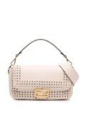 Fendi Pre-Owned 2010-2025 Woven Calfskin Vitello King Ceylon Baguette satchel - Brown