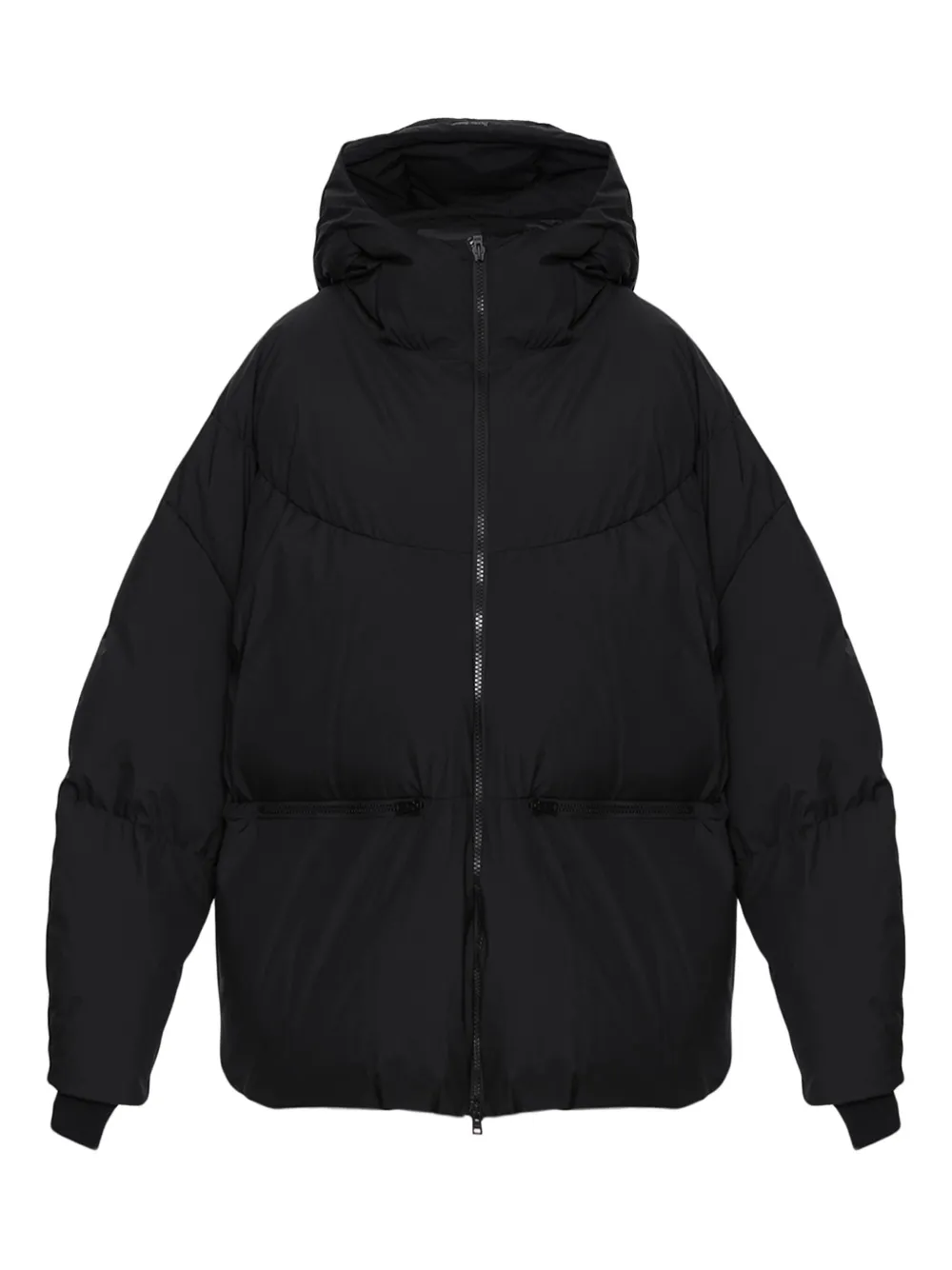 Herno chamarra con capucha y cierre | negro | Image 1