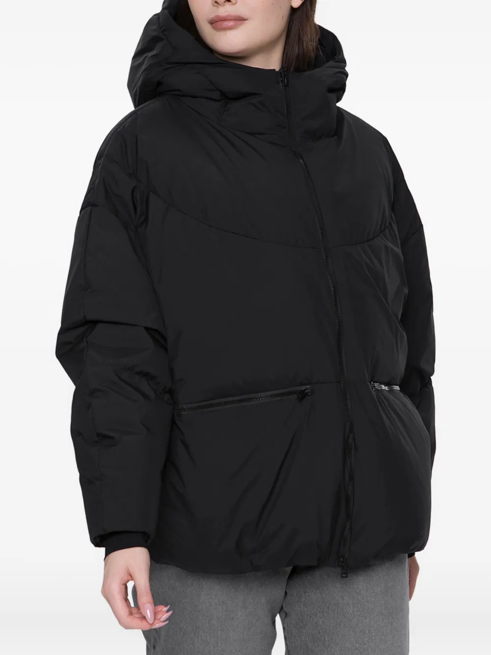 Herno chamarra con capucha y cierre | Chamarras capitonadas | Image 2