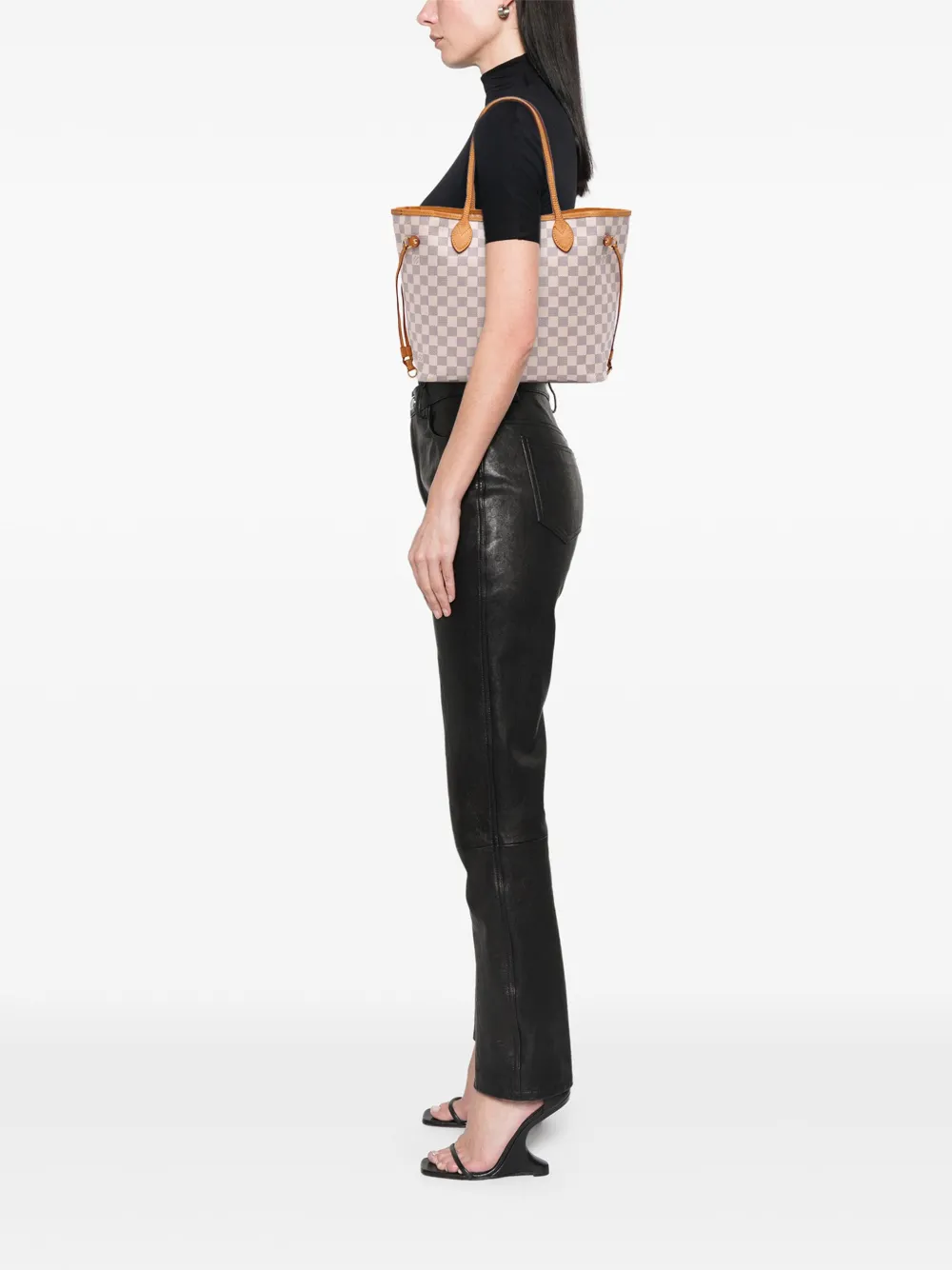 Louis Vuitton Pre-Owned 2016 Damier Azur Neverfull MM tote bag | Pre-Owned | Image 2