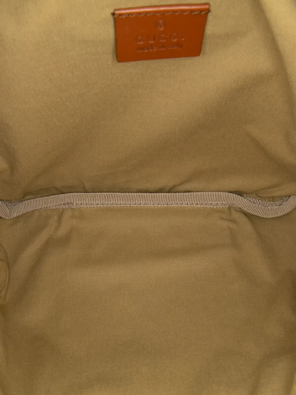 Pre-owned Gucci 2016-2025 Canvas Web Belt Bag In Brown