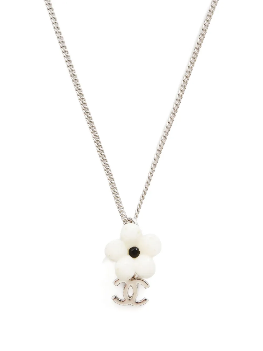 CHANEL Pre-Owned 2005 CC Camellia necklace | Image 2