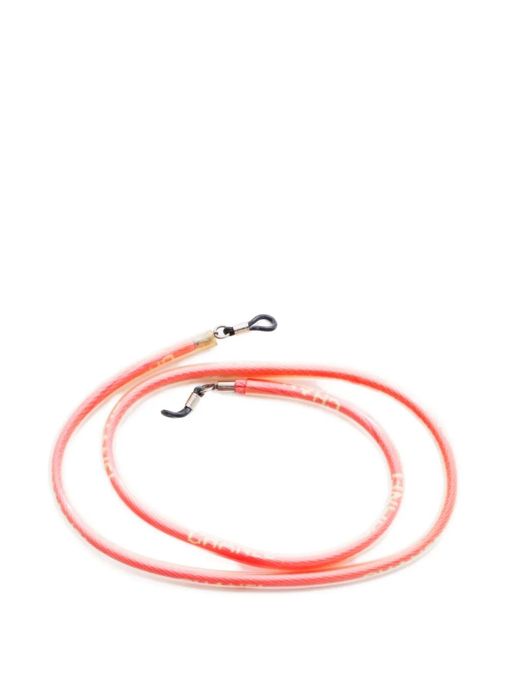 CHANEL Pre-Owned 2000s logo-print sunglass strap | Orange | Image 1