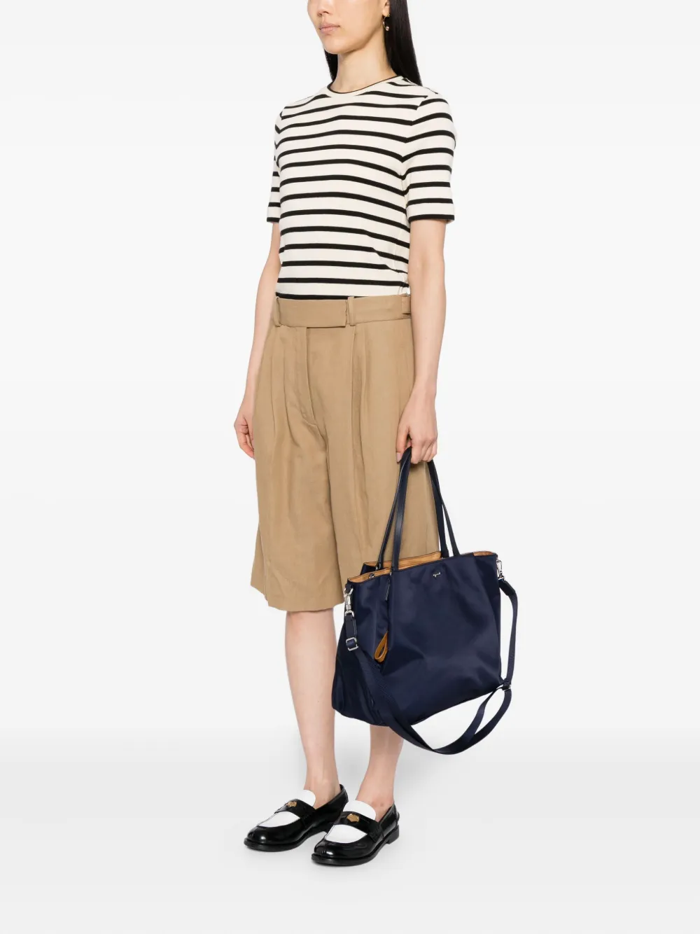 Agnès B. 2-way Tote Bag In Blue