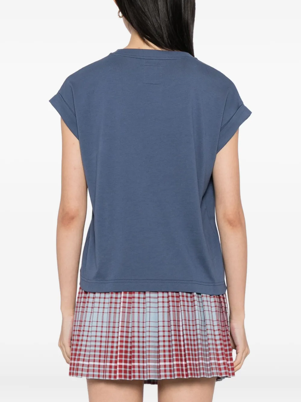 Sport B. By Agnès B. Logo-print Cotton T-shirt In Blue