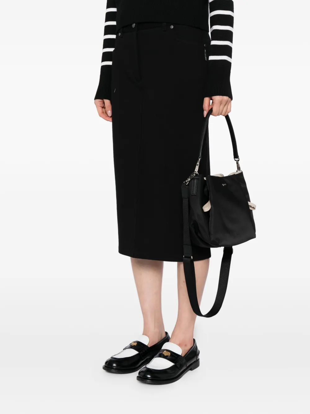 Agnès B. 2-way Tote Bag In Black